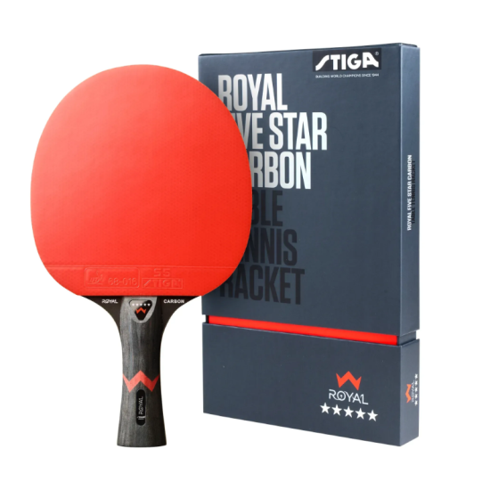 Купить Ракетка для настольного тенниса  Stiga Royal Carbon 5 Star FL (1215-2818-01) в Киеве - фото №1